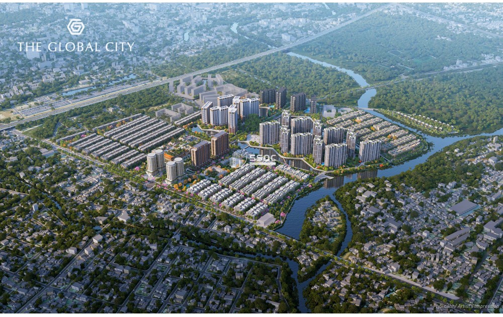 Bán nhà phố thương mại SOHO - KĐT The Global City mặt đường lớn 20m, giá vô cùng hấp dẫn